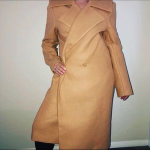 lulus camel coat